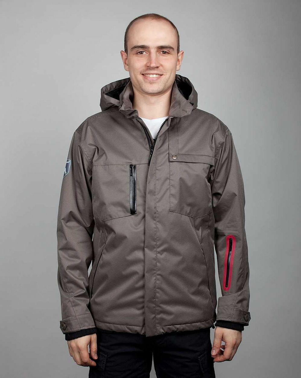 Куртка водоотталкивающая демисезонная Onetruesaxon Grey отзывы