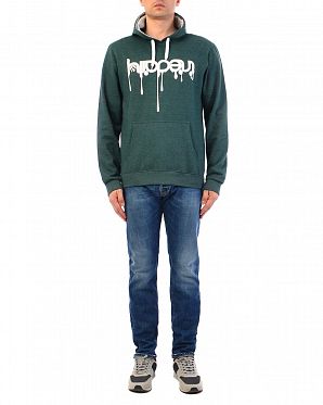 Толстовка мужская с капюшоном Iriedaily Upside Down 2 Forest