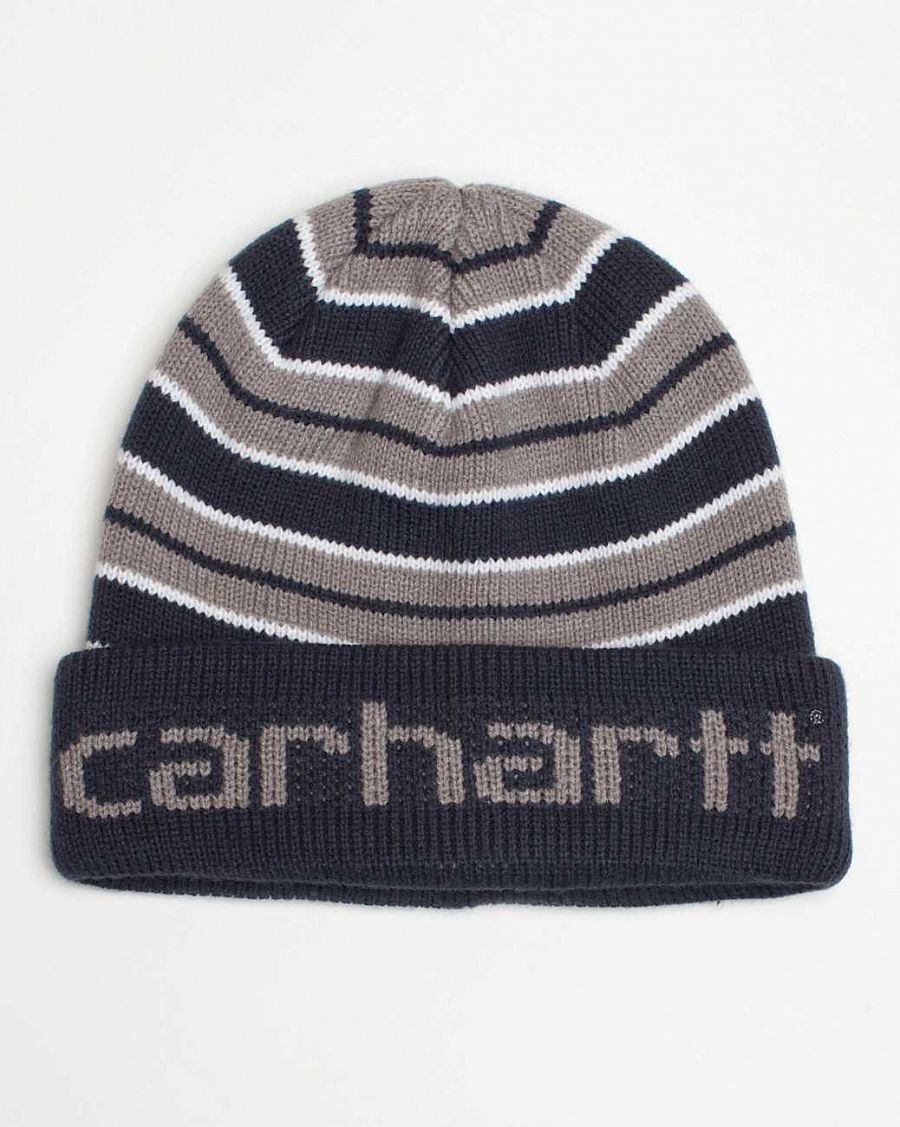 купить Шапка Carhartt Fanatic Hat Navy в Москве купить Шапка Carhartt Fanatic Hat Navy в Москве