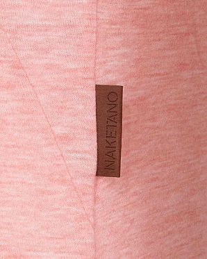 Футболка с длинным рукавом и капюшоном Naketano Mandy Sugar Pink
