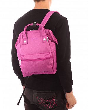 Рюкзак водоотталкивающий с двумя ручками Anello Kuchigane Japan Deep Pink Рюкзак водоотталкивающий с двумя ручками Anello Kuchigane Japan Deep Pink