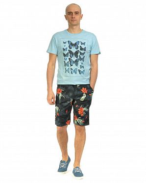Шорты бермуды Lincoln Knee Milford Twill 5 Oz Tropic Print
