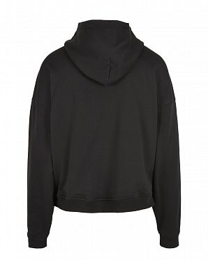 Толстовка мужская с капюшоном Urban Classics 80's Hoody Black Толстовка мужская с капюшоном Urban Classics 80's Hoody Black