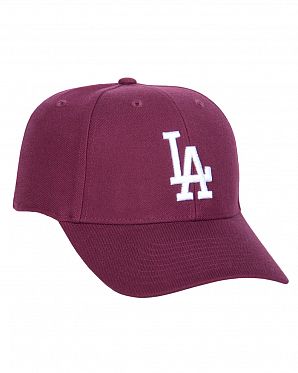Бейсболка с изогнутым козырьком '47 Brand MVP Los Angeles Dodgers Maroon