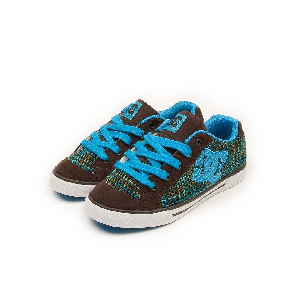 Кеды женские DC Shoes Chelsea Dark Chocolate Turquoise отзывы