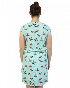 Платье прямое женское Германия Naketano Schatzeken VI Birds Платье прямое женское Германия Naketano Schatzeken VI Birds