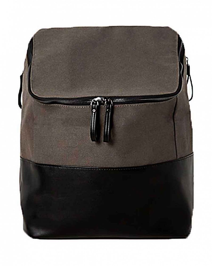 Рюкзак тканевый с кожаным дном YellowStone Hippo Bag Grey отзывы Рюкзак тканевый с кожаным дном YellowStone Hippo Bag Grey отзывы