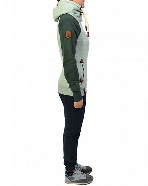 Толстовка женская с капюшоном Naketano So ein Otto Nasty Mint Jungle Толстовка женская с капюшоном Naketano So ein Otto Nasty Mint Jungle