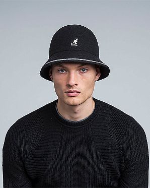 Панама Kangol Wool Stripe Casual K3181ST BLACK OFF WHITE Панама Kangol Wool Stripe Casual K3181ST BLACK OFF WHITE