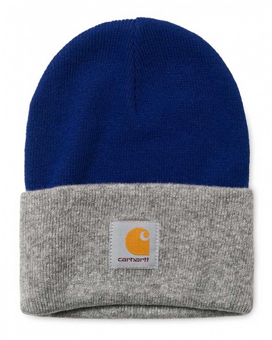 Шапка Carhartt WIP BI-Colored Wolfsbane Grey отзывы Шапка Carhartt WIP BI-Colored Wolfsbane Grey отзывы