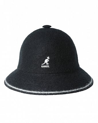 Панама Kangol Wool Stripe Casual K3181ST BLACK OFF WHITE