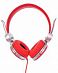 Наушники с микрофоном проводные складные WeSC Banjar On Ear Headphones True Red