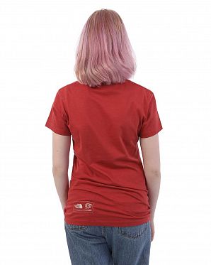 Футболка женская The North Face 000035798 Red
