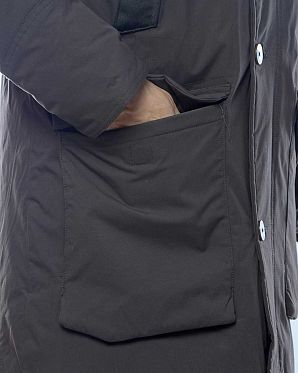 Пуховик мужской зимний водоотталкивающий Elvine Corby Dark Brown