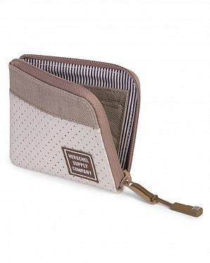 Кошелек на молнии и слотом для карт Herschel Johnny Aspect SILVR/KHAK Кошелек на молнии и слотом для карт Herschel Johnny Aspect SILVR/KHAK