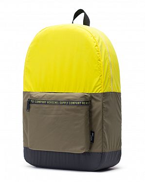 Рюкзак складной светоотражающий Herschel Packable Sulfur Spring Olive Night Black Рюкзак складной светоотражающий Herschel Packable Sulfur Spring Olive Night Black