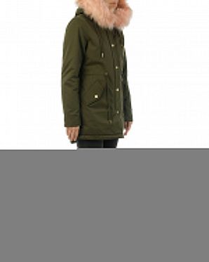 Парка демисезонная водоотталкивающая на меху Urban Classics Peached Teddy Olive