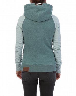 Толстовка женская с капюшоном Naketano So ein Otto IV Grun