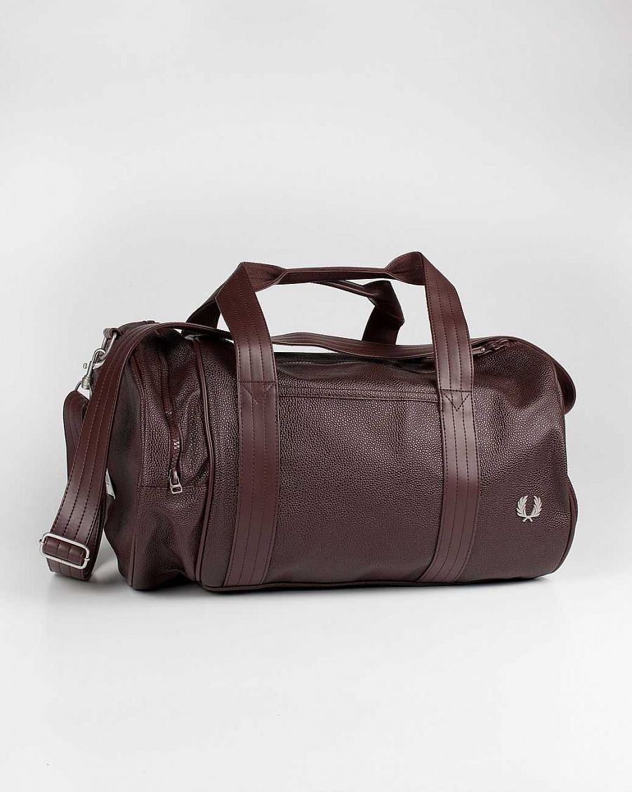 Сумка Fred Perry L1144 Scotch Grain Barrel Bag Rich Chocolate отзывы