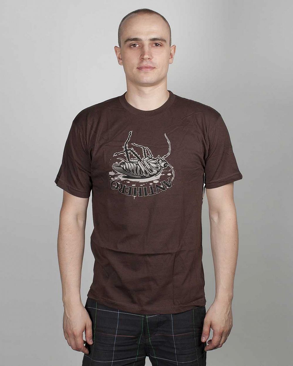 Футболка Anti-hero S/S Belly Up Brown отзывы