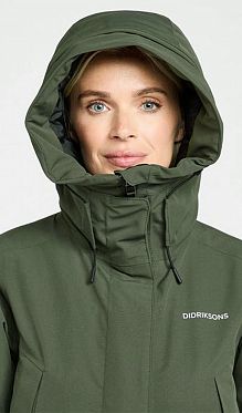 Парка женская Didriksons Antje Deep Green