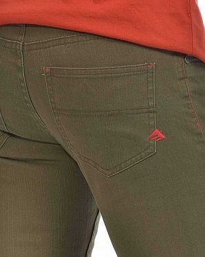 Шорты джинсовые Emerica Jerry HSU Chocolate