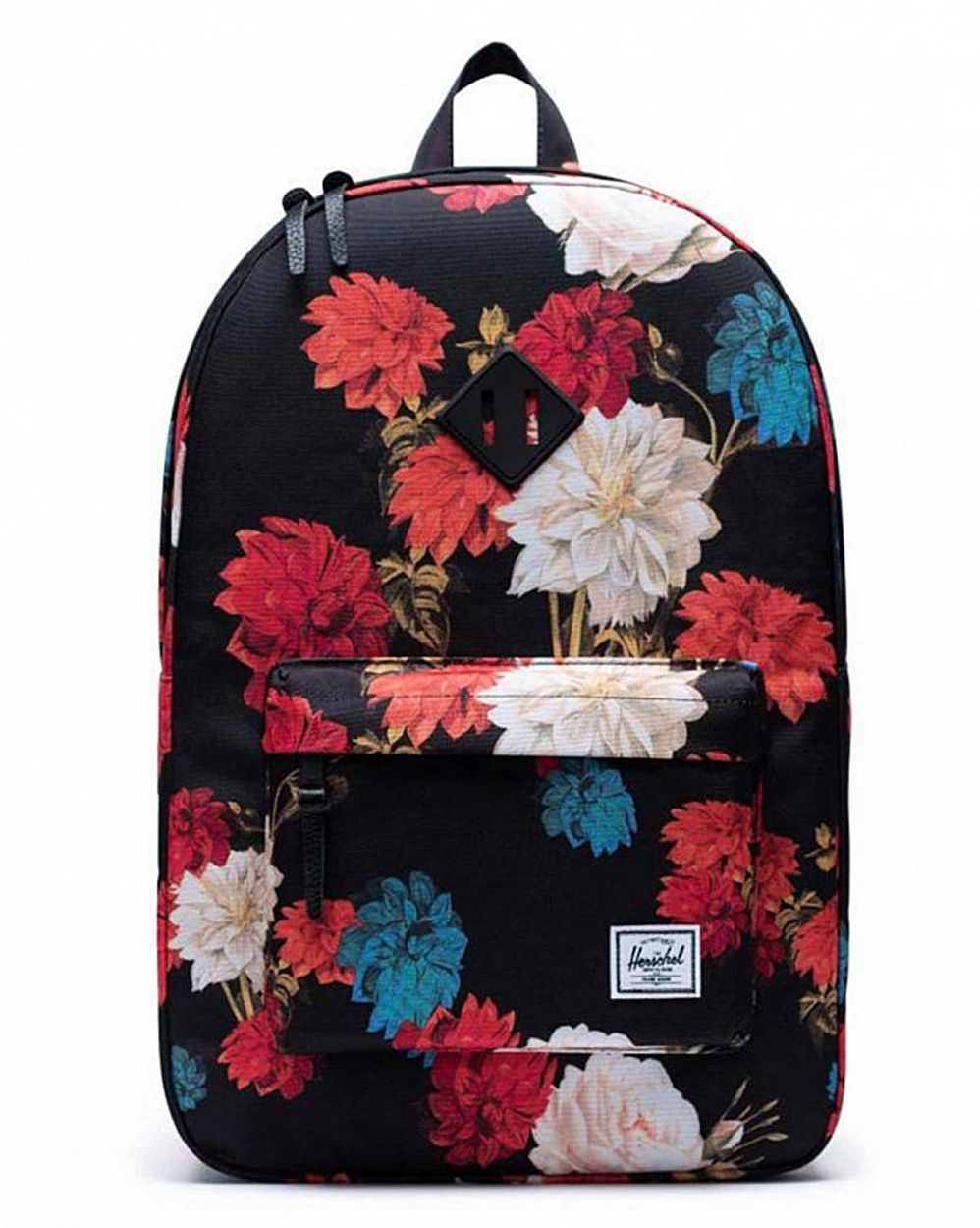 Рюкзак водоотталкивающий с карманом для 15 ноутбука Herschel Heritage Vintage Floral Black отзывы