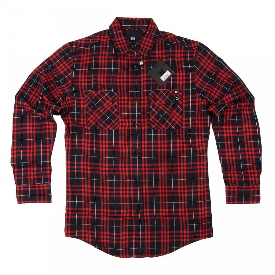 Рубашка Krew Porter L/S red отзывы