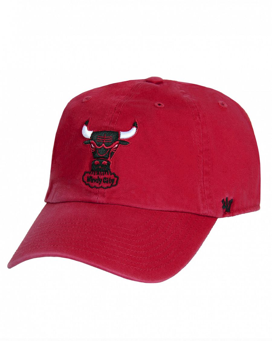 Бейсболка  '47 Brand Clean Up Chicago Bulls Dark Red отзывы