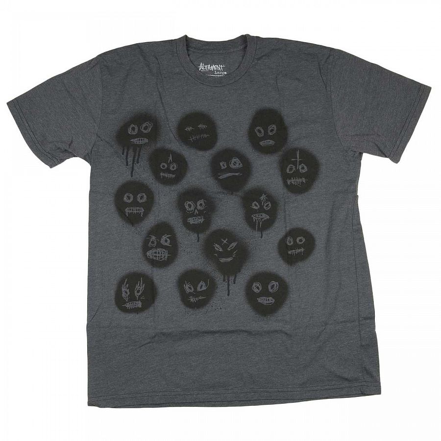 Футболка М Altamont Scary Faces MNS S/S TEE Grey/heather отзывы