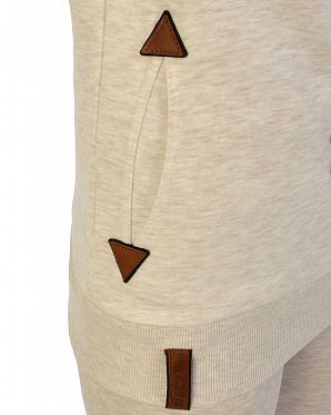 Толстовка женская с капюшоном Naketano So ein Otto IV Oma Burning Grey Толстовка женская с капюшоном Naketano So ein Otto IV Oma Burning Grey