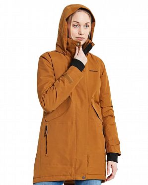 Парка женская демисезонная Didriksons Tanja 504420 Orange