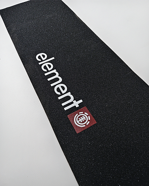 Покрытие (шкурка) Element Classic Logo Grip Skate Accessories Black для деки/скейта/круизера