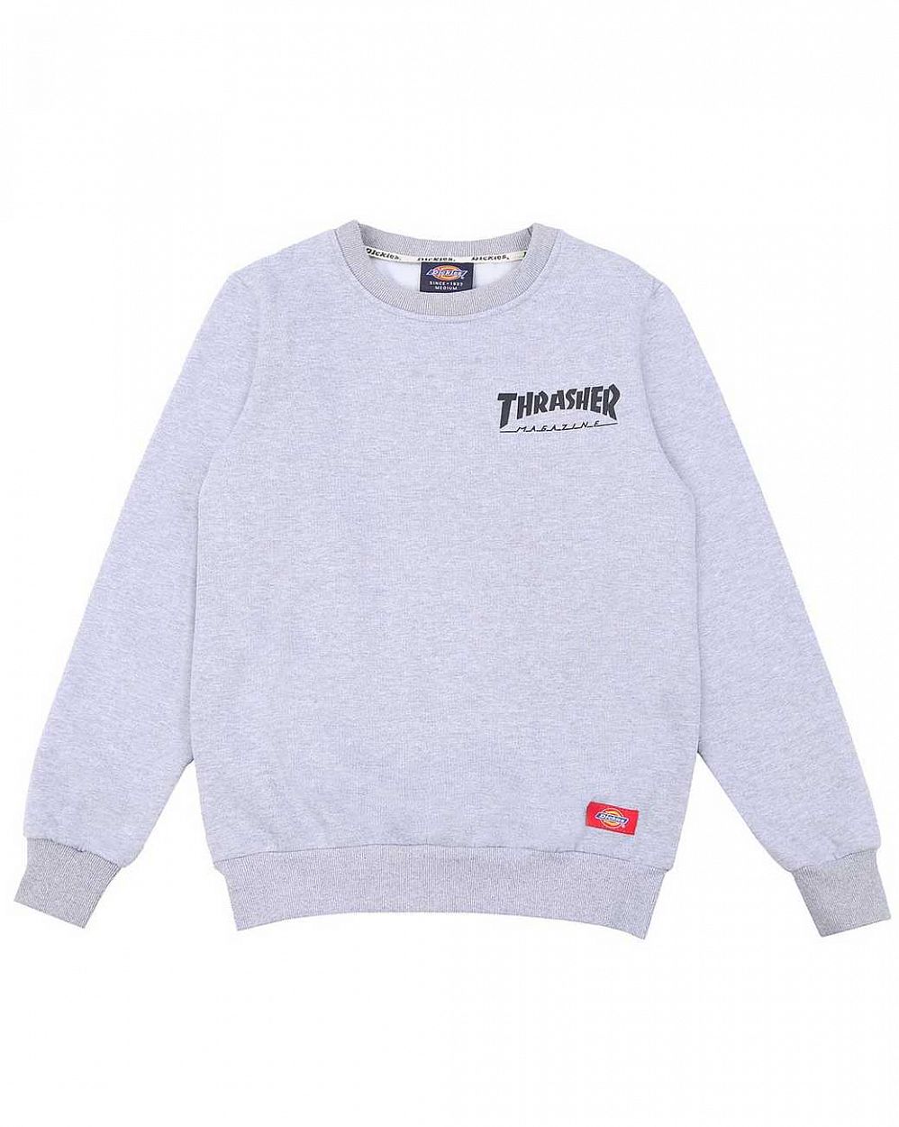 Толстовка свитшот женская Dickies 1922 & Thrasher Magazine Grey отзывы