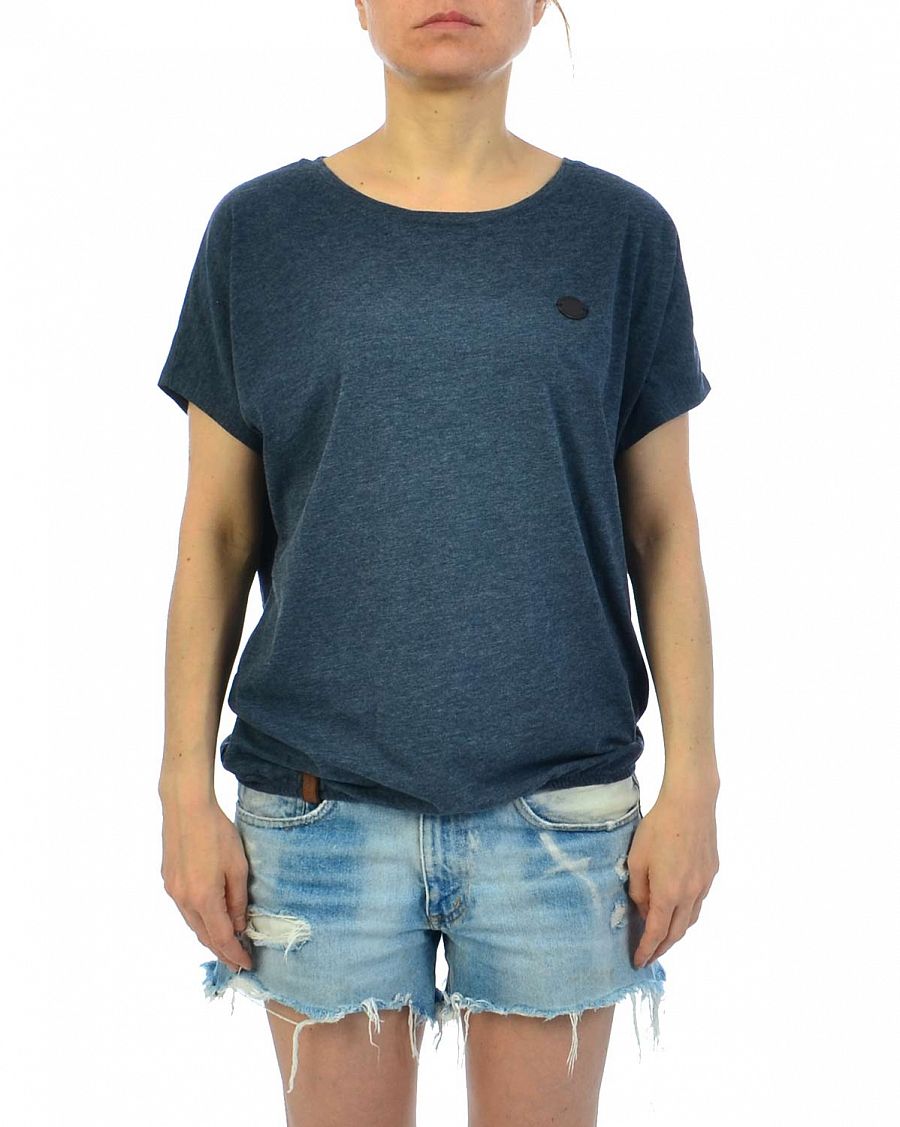 Футболка женская Naketano Schnella Baustella Indigo Blue Melange отзывы Футболка женская Naketano Schnella Baustella Indigo Blue Melange отзывы