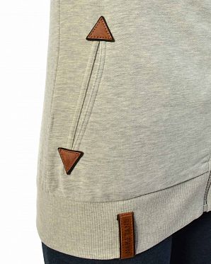 Толстовка женская с капюшоном Naketano Blonder Engel Grey Blue Толстовка женская с капюшоном Naketano Blonder Engel Grey Blue