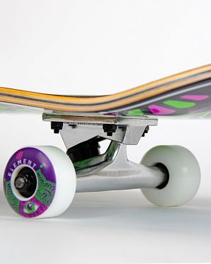 Скейтборд в Сборе Element 4 размер 8.25 (2 зеленый розовый 8.25)