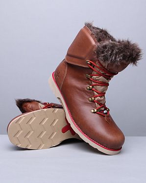 Ботинки мужские кожаные водонепроницаемые зимние Psyberia Hiker Brown Ботинки мужские кожаные водонепроницаемые зимние Psyberia Hiker Brown