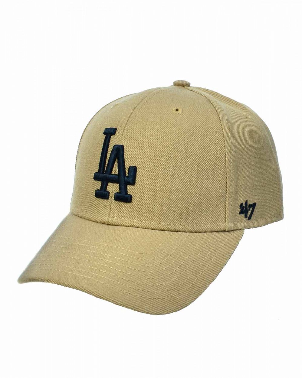 Бейсболка классическая с изогнутым козырьком '47 Brand MVP Los Angeles Dodgers Khaki отзывы