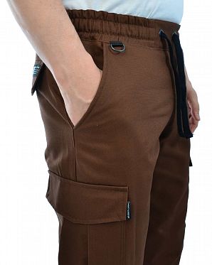 Джоггеры мужские зимние карго Cool Penguin JMC 1713W Brown Джоггеры мужские зимние карго Cool Penguin JMC 1713W Brown