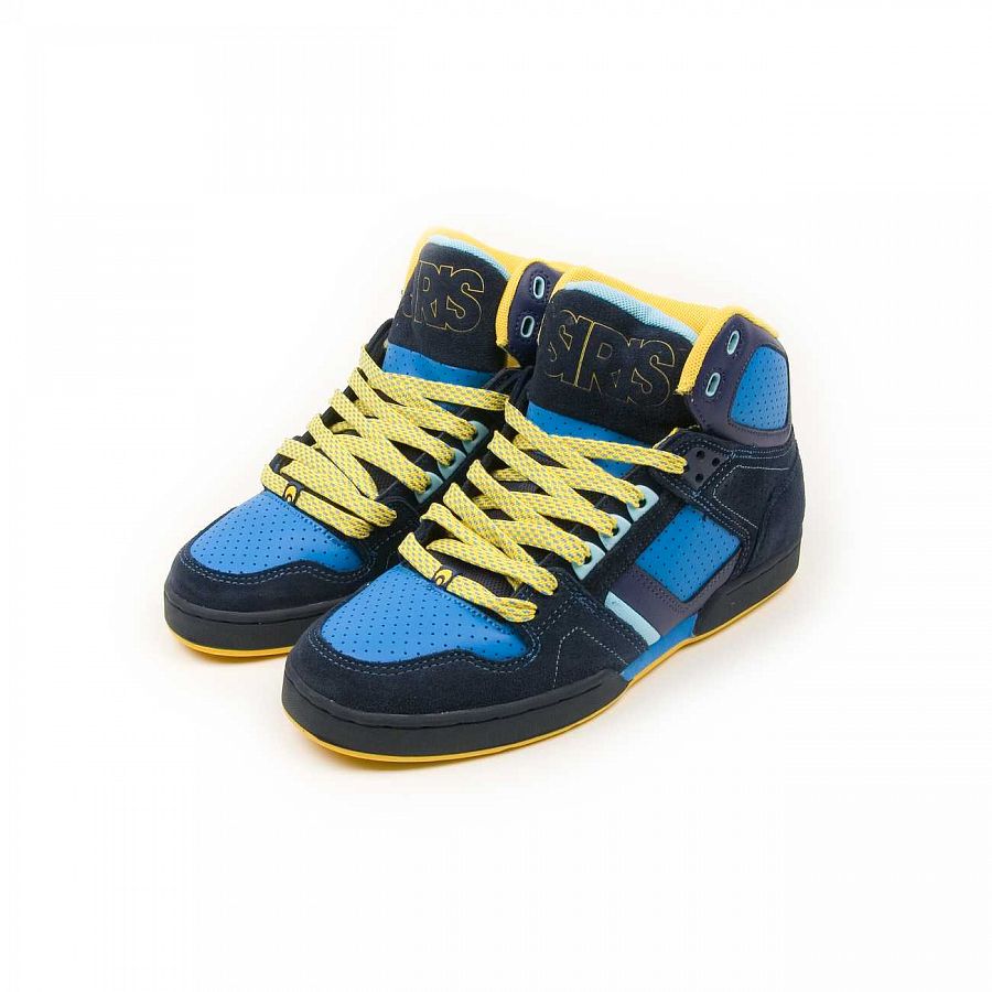 Кеды Osiris Bronx Slim Blue yellow отзывы