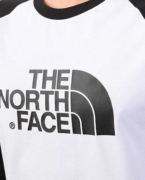Футболка с длинным рукавом The North Face T-Shirt Black White Футболка с длинным рукавом The North Face T-Shirt Black White