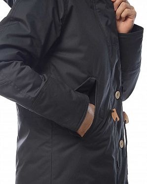 Парка зимняя водоотталкивающая на меху Elvine Fishtail Parka Midnight