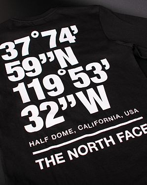Футболка мужская The North Face HALF DOME CALIFORNIA USA Black Футболка мужская The North Face HALF DOME CALIFORNIA USA Black
