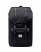 Рюкзак водоотталкивающий большой с отделом для 15 ноутбука Herschel L. America Black Black отзывы