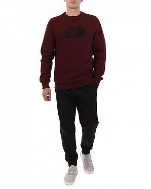 Толстовка мужская свитшот хлопок The North Face Drew Peak Wine Толстовка мужская свитшот хлопок The North Face Drew Peak Wine