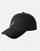Бейсболка классическая с изогнутым козырьком Kangol K5165HT Washed Baseball Black