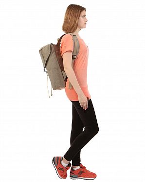 Рюкзак городской 13 ноутбук Abyssclothing Oxford  Daypak Beige