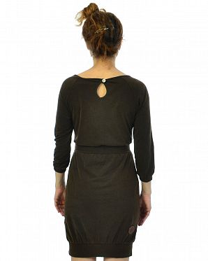 Платье женское короткий рукав и карманами Naketano Ihr seid doch Sweatlieferant II Heritage Black Платье женское короткий рукав и карманами Naketano Ihr seid doch Sweatlieferant II Heritage Black