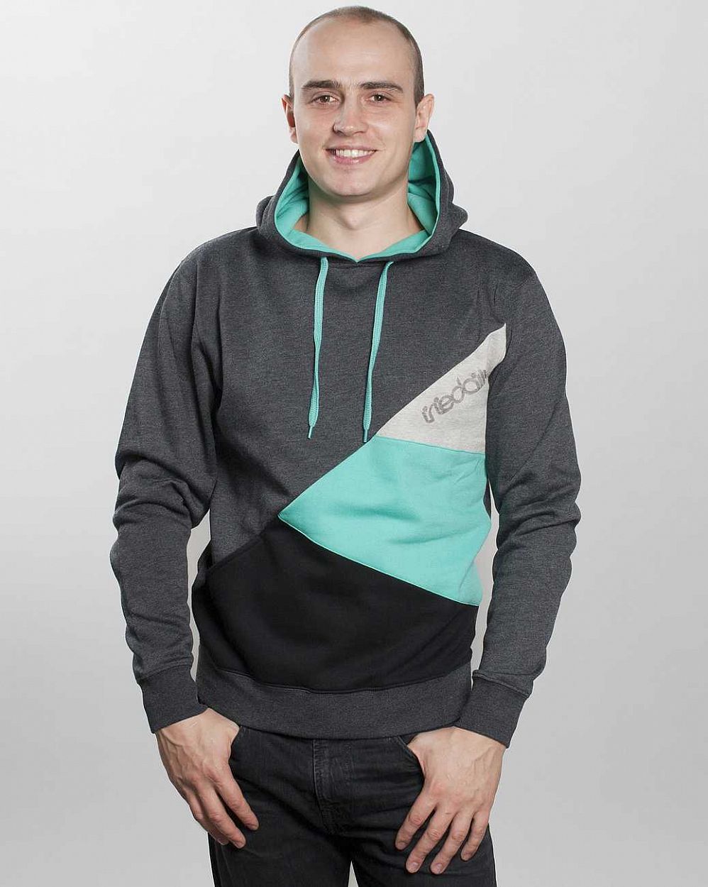 купить Толстовка Iriedaily Diagonal 2 Hooded Sweat Anthra-mel в Москве купить Толстовка Iriedaily Diagonal 2 Hooded Sweat Anthra-mel в Москве
